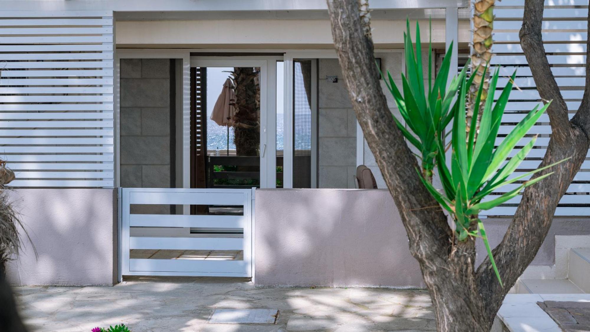 Ktima Papaoikonomou Apartamento Potos Quarto foto