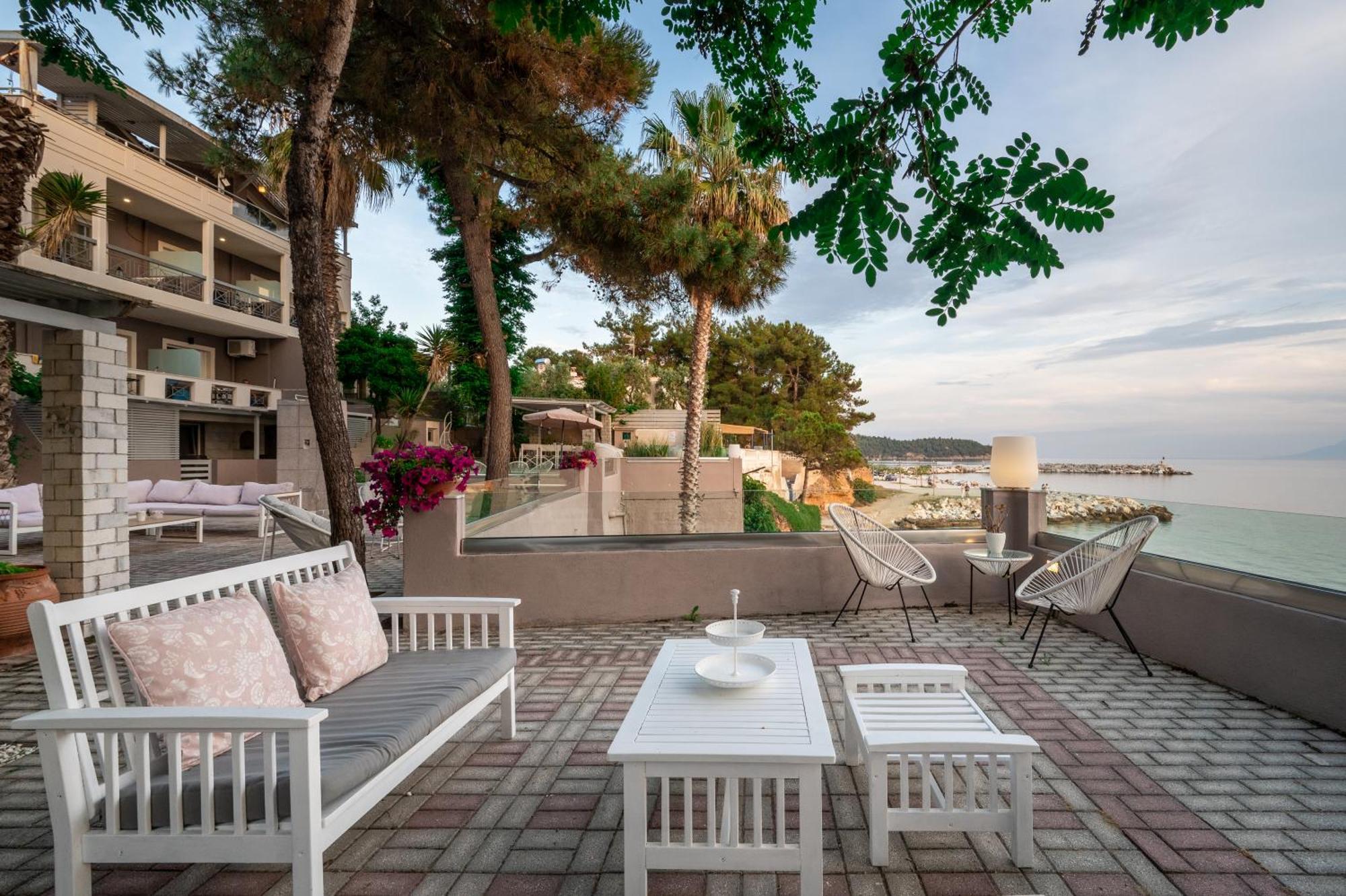 Ktima Papaoikonomou Apartamento Potos Exterior foto