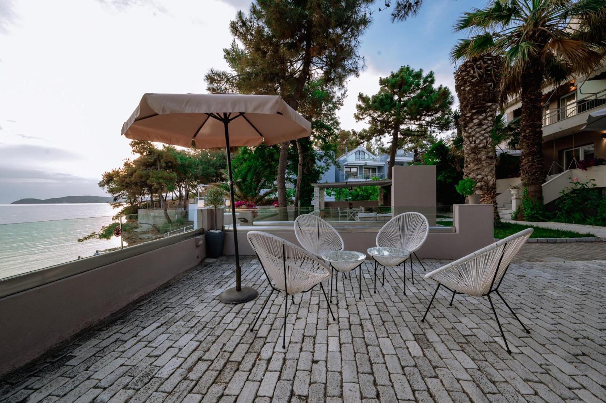 Ktima Papaoikonomou Apartamento Potos Exterior foto
