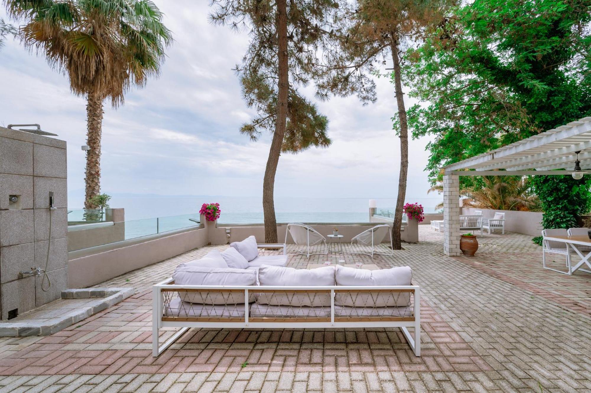 Ktima Papaoikonomou Apartamento Potos Exterior foto