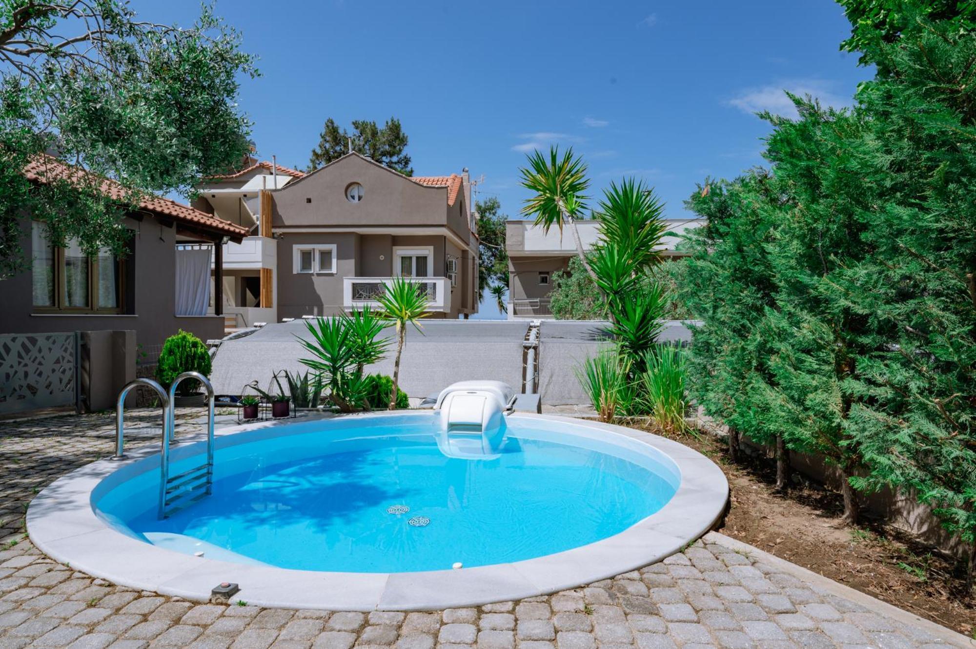 Ktima Papaoikonomou Apartamento Potos Exterior foto