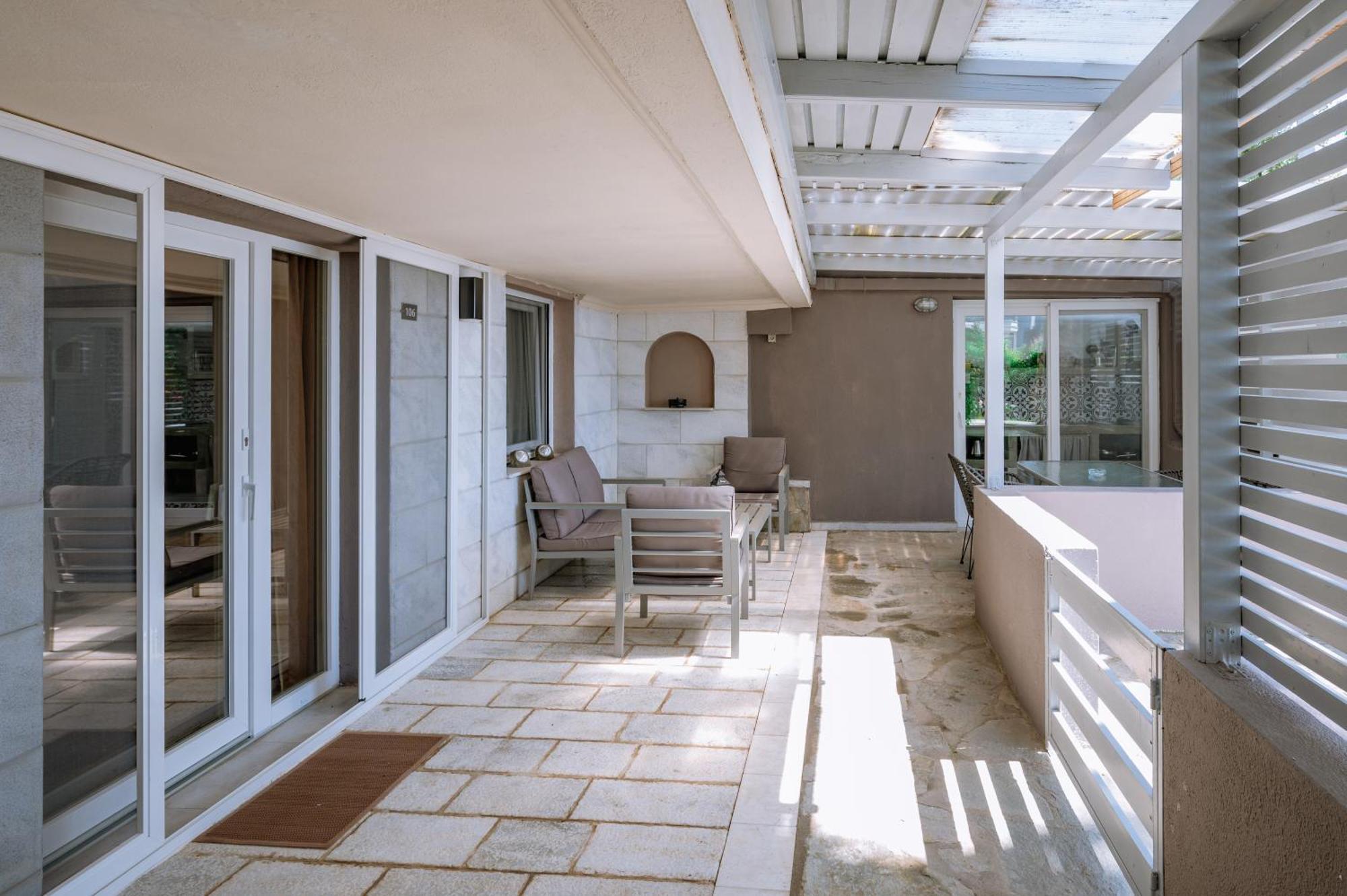 Ktima Papaoikonomou Apartamento Potos Quarto foto
