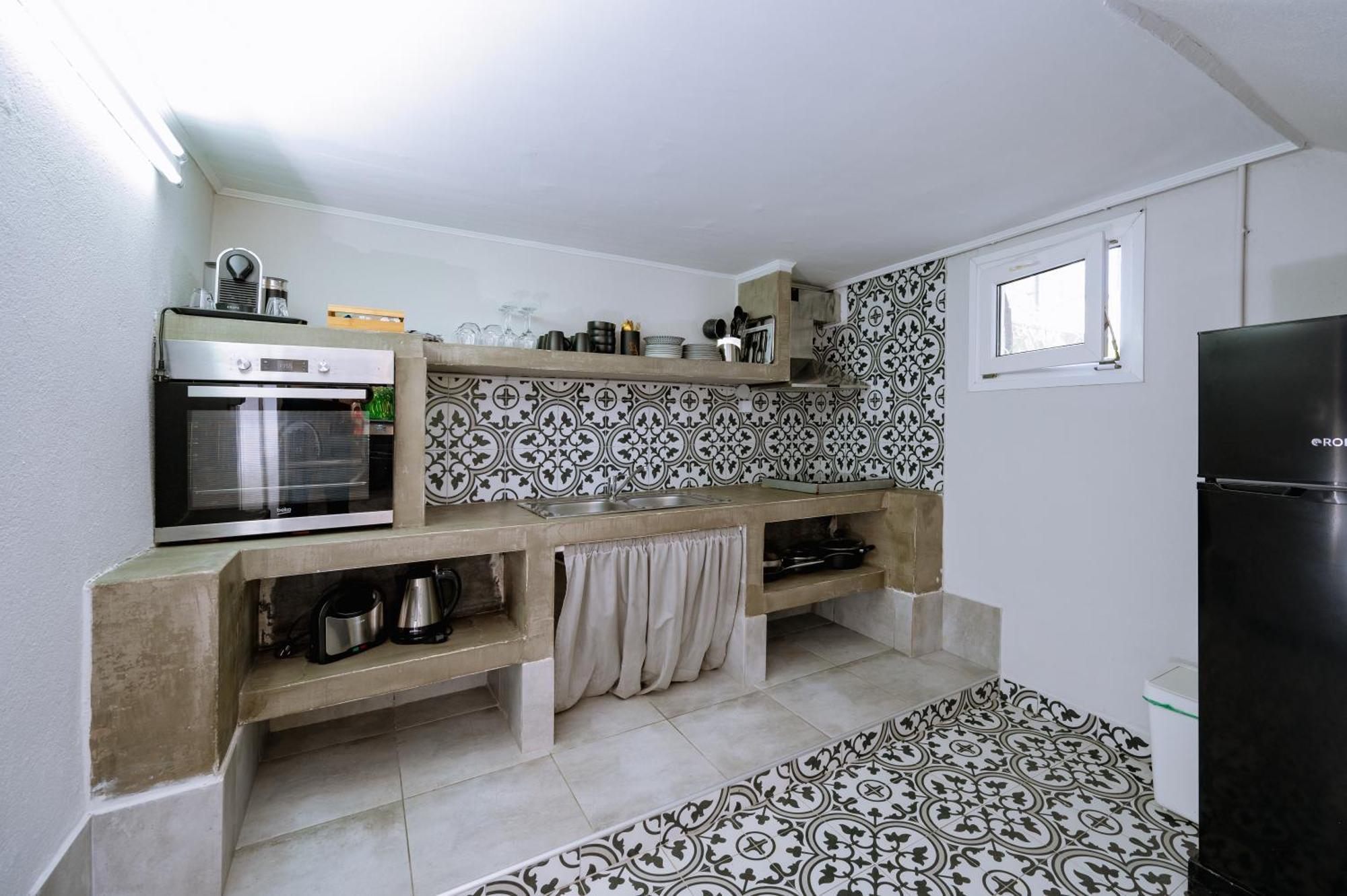 Ktima Papaoikonomou Apartamento Potos Quarto foto